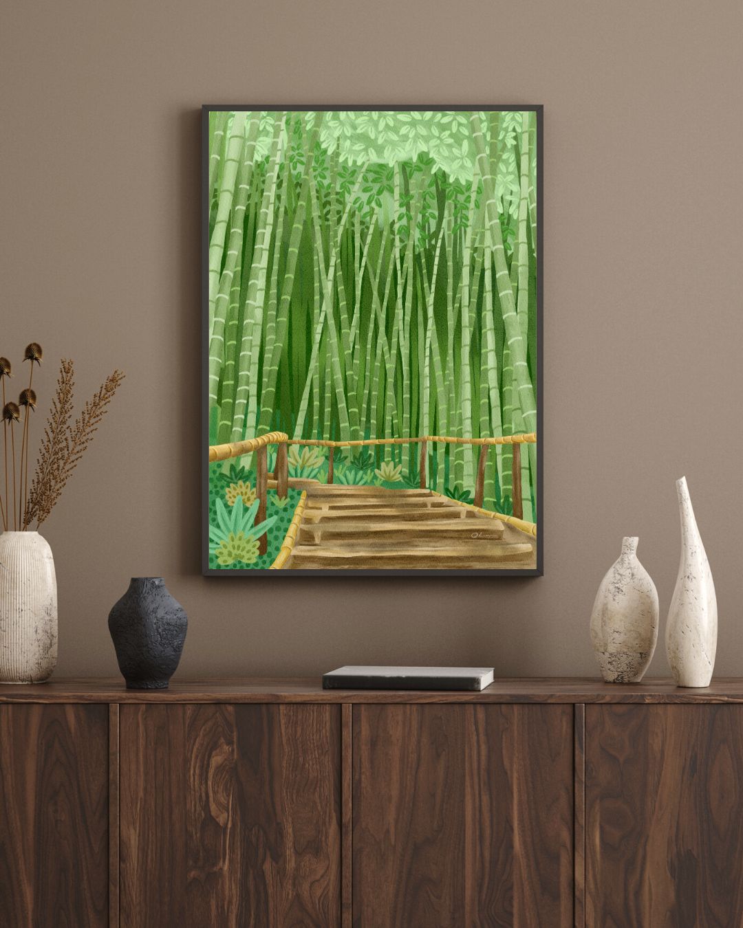 Bamboo Forest Art Print
