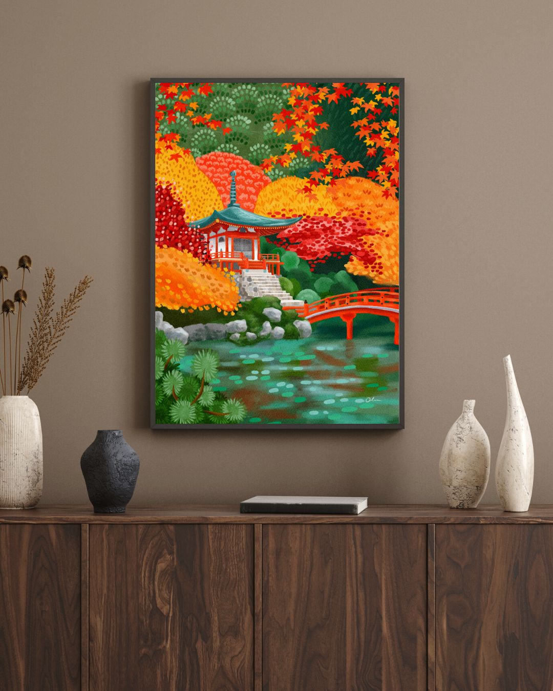 Daigo-ji Temple Art Print
