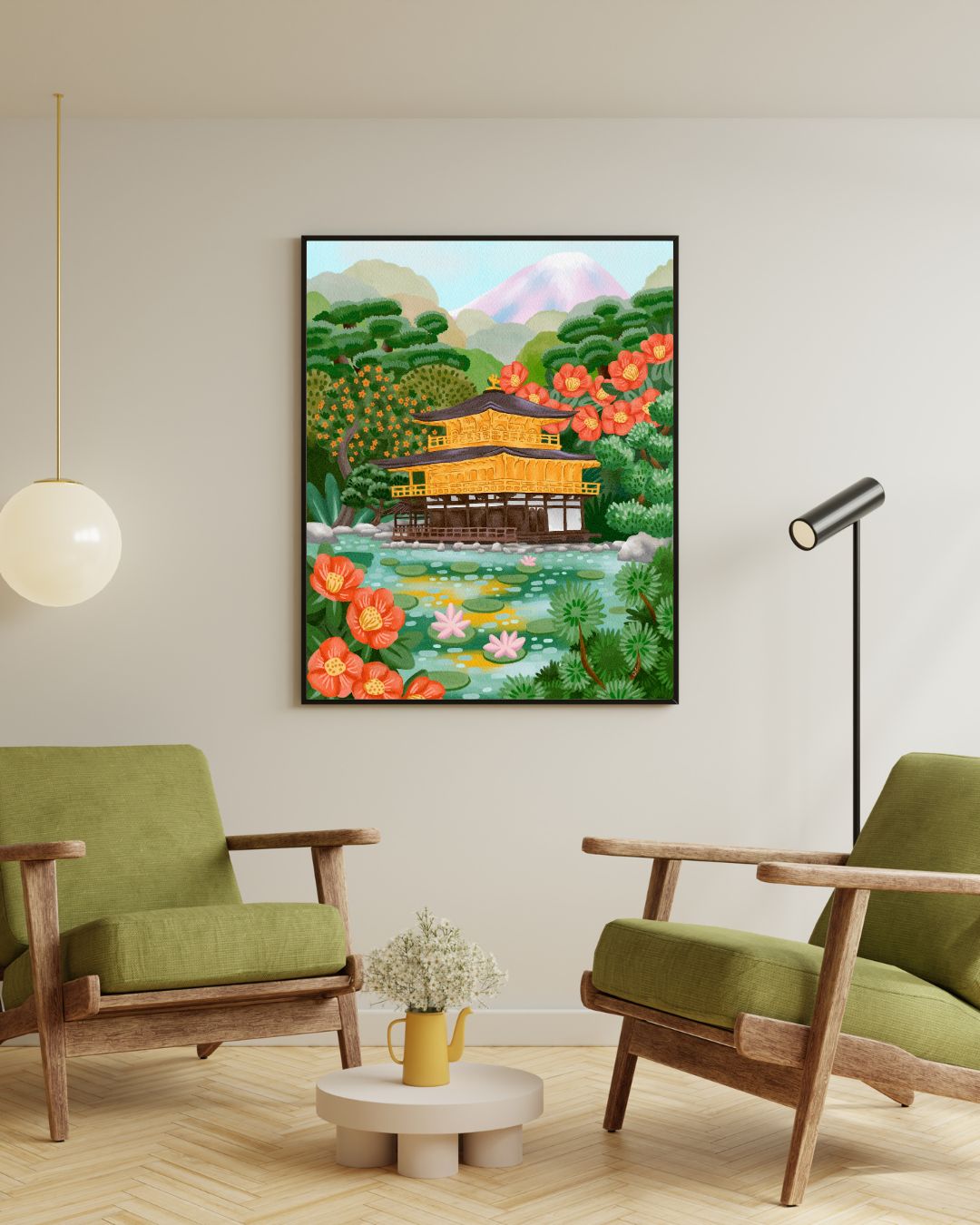 Kinkaku-ji Art Print