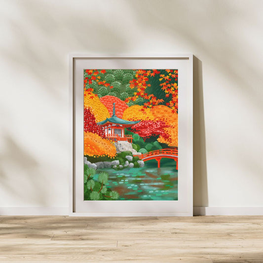 Daigo-ji Temple Art Print